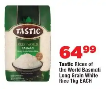 OK Foods Tastic Rices of the World Basmati Long Grain White Rice offer