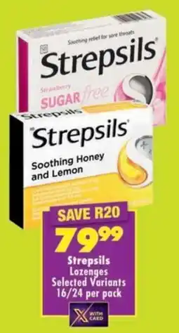 MediRite Strepsils Lozenges offer