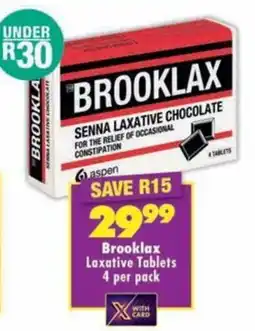MediRite Brooklax Laxative Tablets offer