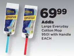 OK Foods Addis Large Everyday Cotton Mop with Handle offer