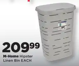 OK Foods M-Home Hipster Linen Bin offer