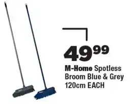 OK Foods M-Home Spotless Broom Blue & Grey offer