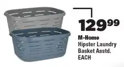 OK Foods M-Home Hipster Laundry Basket Asstd. offer