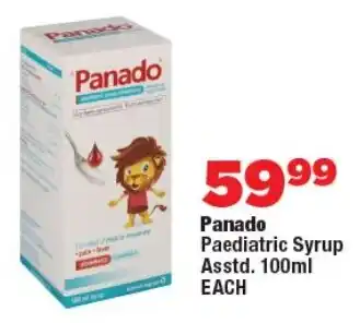 OK Foods Panado Paediatric Syrup Asstd. offer