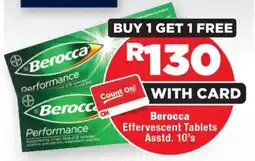 OK Foods Berocca Effervescent Tablets Asstd. offer