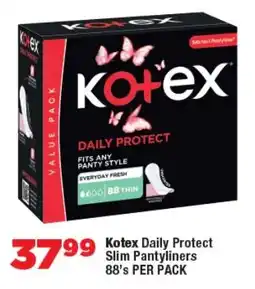 OK Foods Kotex Daily Protect Slim Pantyliners offer