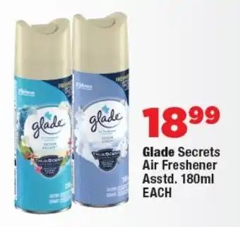 OK Foods Glade Secrets Air Freshener Asstd. offer
