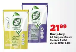 OK Foods Handy Andy All Purpose Cream Cleaner Asstd. Refill offer