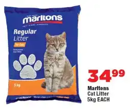 OK Foods Marltons Cat Litter offer