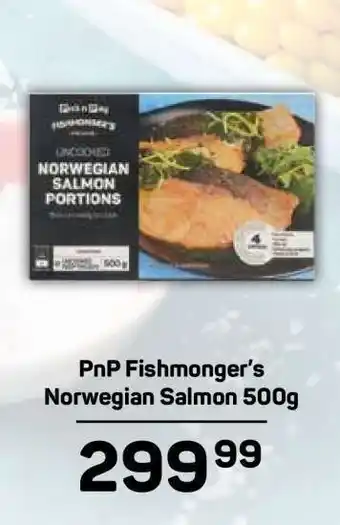 Pick n Pay PnP Fishmonger's Norwegian Salmon 500g offer