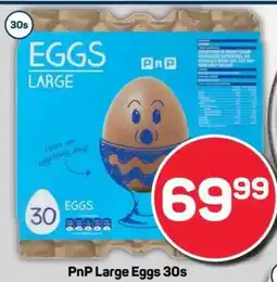 Pick n Pay PnP Large Eggs 30s offer