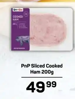 Pick n Pay PnP Sliced Cooked Ham 200g offer