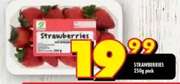 Shoprite STRAWBERRIES offer