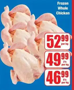 Boxer Frozen Whole Chicken offer
