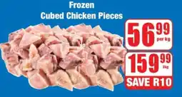 Boxer Frozen Cubed Chicken Pieces offer