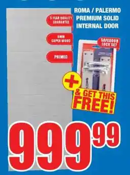 Boxer ROMA / PALERMO PREMIUM SOLID INTERNAL DOOR offer