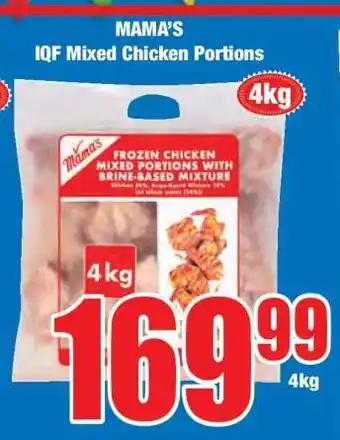 Boxer MAMA'S IQF Mixed Chicken Portions offer