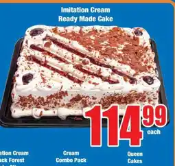 Boxer Imitation Cream Ready Made Cake offer