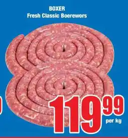 Boxer BOXER Fresh Classic Boerewors offer