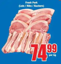 Boxer Fresh Pork (Loin / Ribs / Rashers) offer
