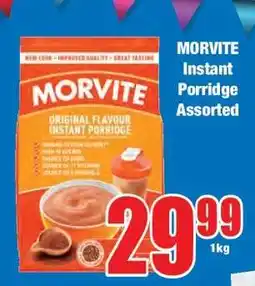 Boxer MORVITE Instant Porridge Assorted offer
