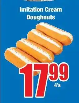 Boxer Imitation Cream Doughnuts offer