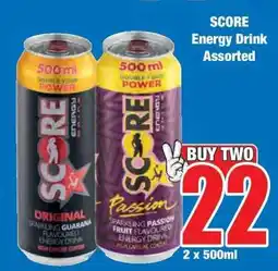 Boxer SCORE Energy Drink Assorted offer