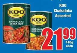 Boxer KOO Chakalaka Assorted offer