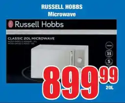 Boxer RUSSELL HOBBS Microwave offer