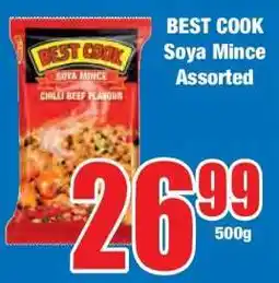 Boxer BEST COOK Soya Mince Assorted offer