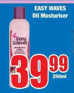 Boxer EASY WAVES Oil Moisturiser offer