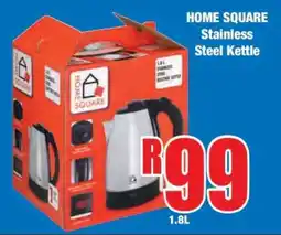 Boxer HOME SQUARE Stainless Steel Kettle offer