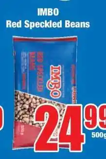 Boxer IMBO Red Speckled Beans offer