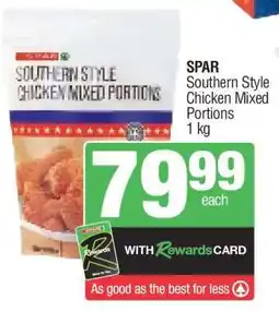 Spar SPAR Southern Style Chicken Mixed Portions offer