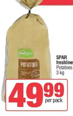Spar SPAR Freshline Potatoes offer