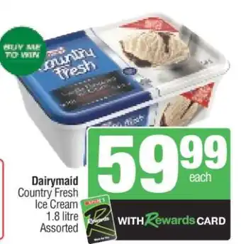 Spar Dairymaid Country Fresh Ice Cream offer