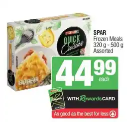 Spar SPAR Frozen Meals offer