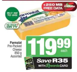 Spar Parmalat Pre-Packed Cheese offer