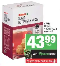 Spar SPAR Rusks offer