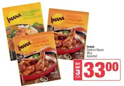 Spar Imana Cook-in-Sauce offer