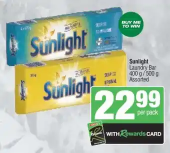 Spar Sunlight Laundry Bar offer