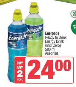 Spar Energade offer