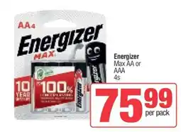 Spar Energizer offer