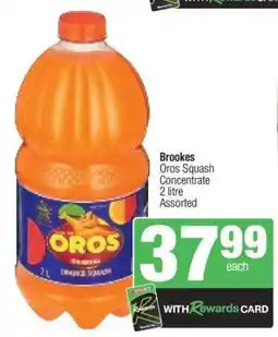 Spar Brookes Oros Squash Concentrate offer