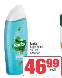 Spar RADOX Body Wash offer