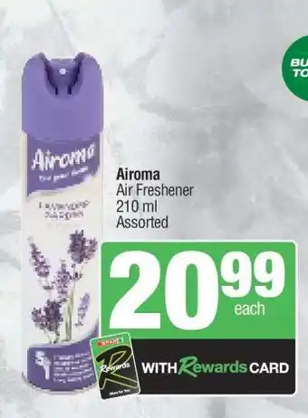 Spar Airoma Air Freshener offer