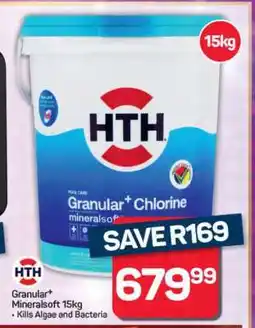 Pick n Pay Hypermarket HTH Granular+ Mineralsoft 15kg offer