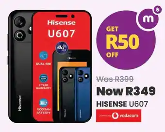 Shoprite Hisense U607 offer
