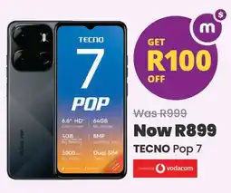 Shoprite Tecno Pop 7 offer
