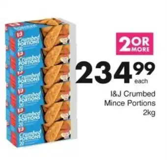 Save Hyper I&J Crumbed Mince Portions offer